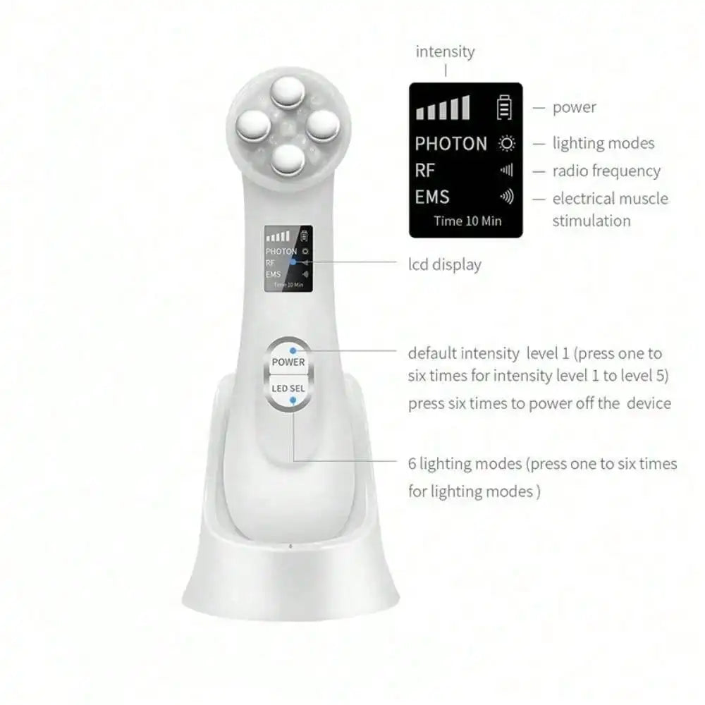 5-in-1 Face Massager Device