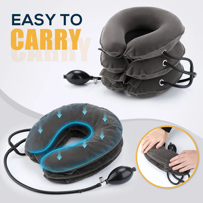 Neck Stretcher Air Traction Pillow