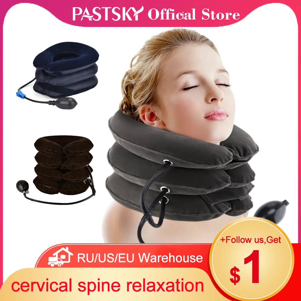 Neck Stretcher Air Traction Pillow