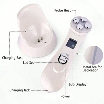 5-in-1 Face Massager Device
